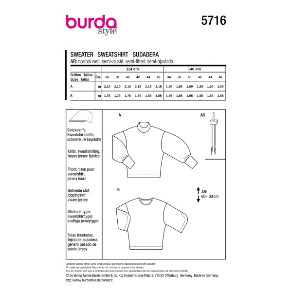5716 Sweetshirt