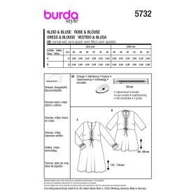 5732 Robe & Blouse