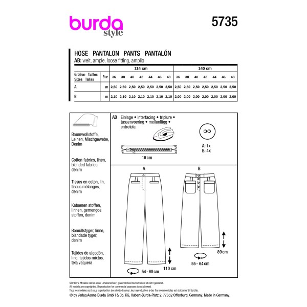 5735 Pantalon