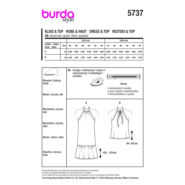 5737 Robe & Haut