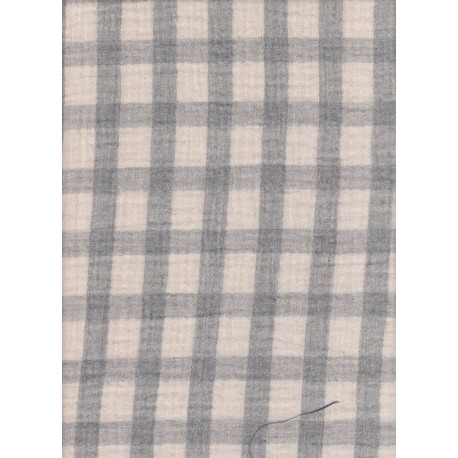 Carreaux Gris/Naturel