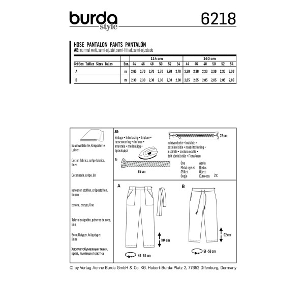 6218 Pantalon