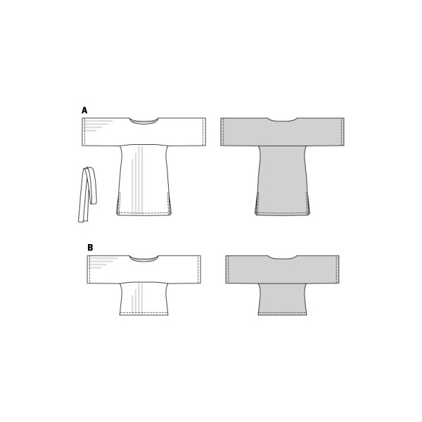 6345 Robe & Blouse