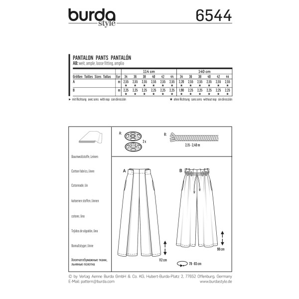 6544 Pantalon