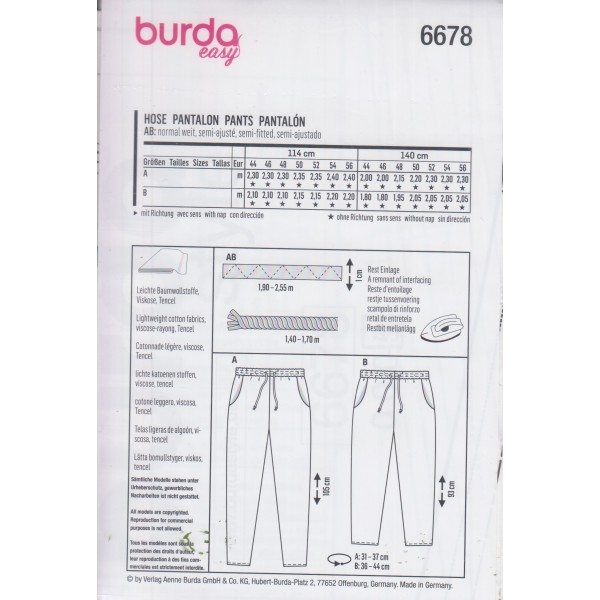 6678 Pantalon