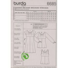 6685 Robe & Blouse