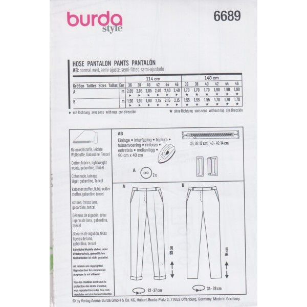 6689 Pantalon