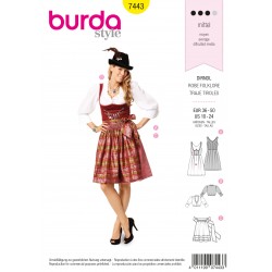 7443 Robe Folklorique