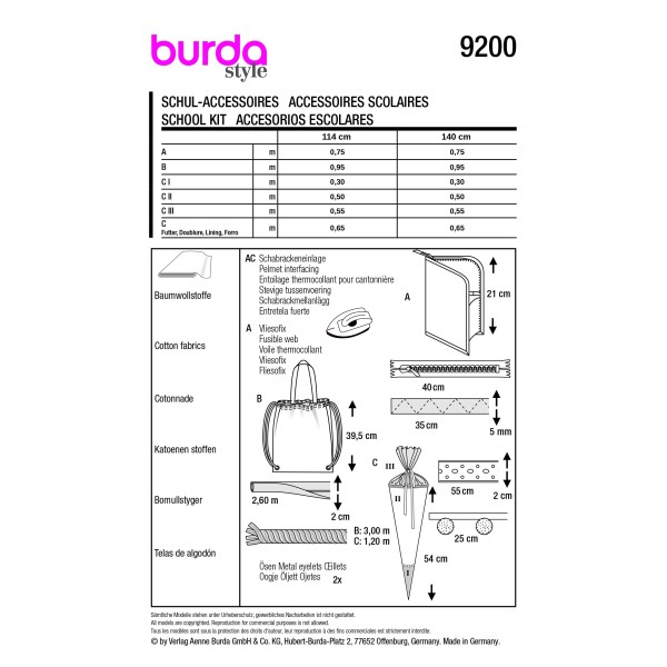 9200 Accessoires Scolaires