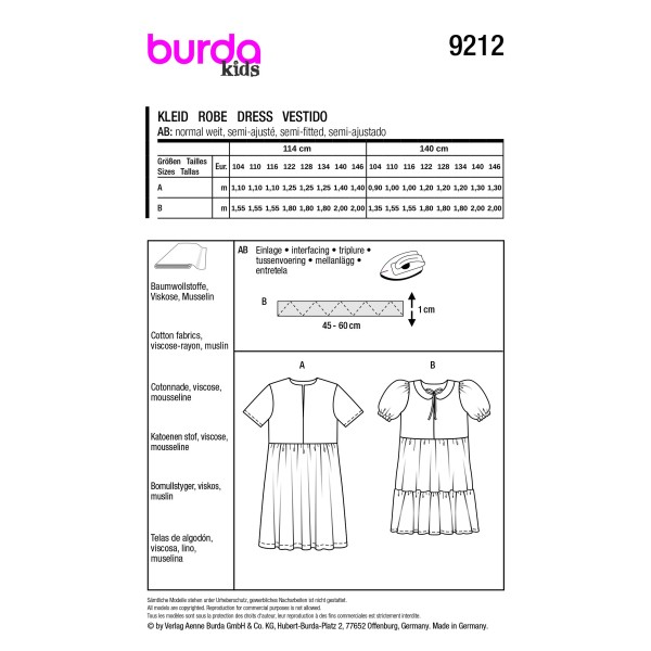 9212 Robe Enfant