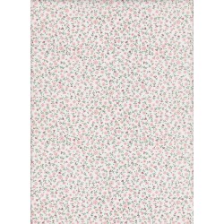 Monday Rose fond blanc