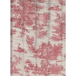 Pastorale Rouge matelassée