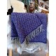 Plaid Aran Piave Violet