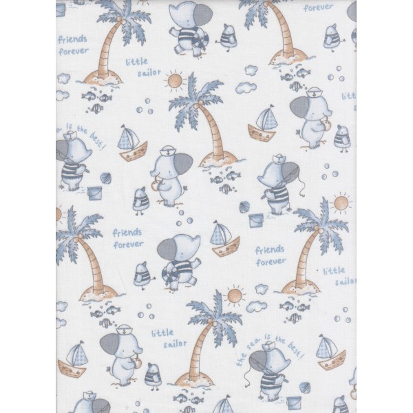 Tissu imprimé pour enfant 100% coton