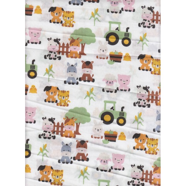 Tissu imprimé pour enfant 100% coton
