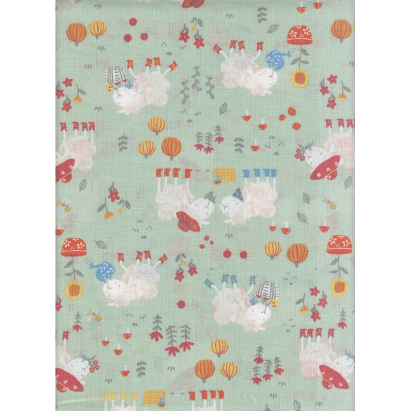 Tissu imprimé pour enfant 100% coton