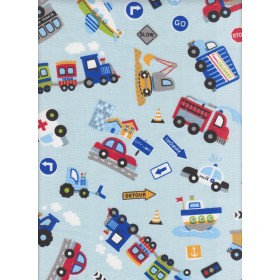 Tissu imprimé pour enfant 100% coton