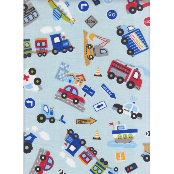 Tissu imprimé pour enfant 100% coton