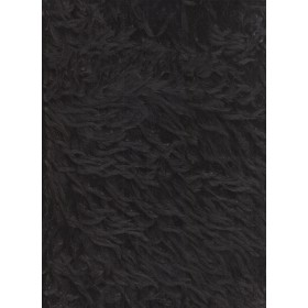Tissu tricot jacquard effet plumes noir
