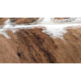 PEAU VACHE MARRON