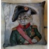 Coussin Chat Napoléon
