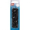 Boutons pression - Noir