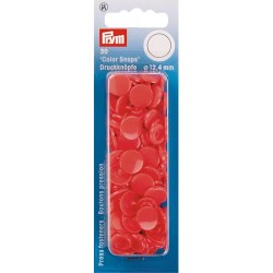 Boutons pression - Rouge