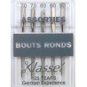 Aiguilles machine bouts ronds - Assorties