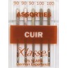 Aiguilles machine assorties - Cuir