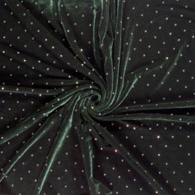 Velours paillettes - Sapin