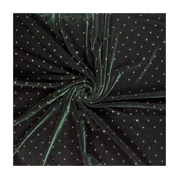 Velours paillettes - Sapin