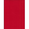 Flanelle Pure Laine Peignée - Rouge Ferrari
