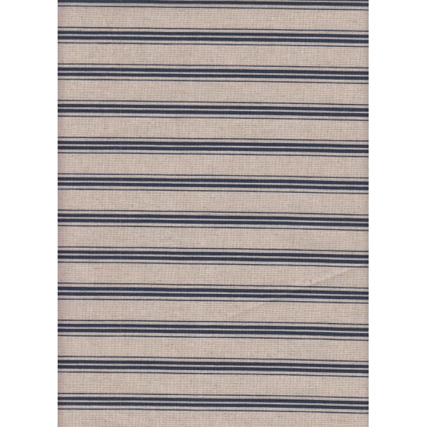 D'antan rayé  bleu