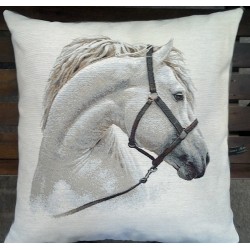 Coussin - Cheval-blanc