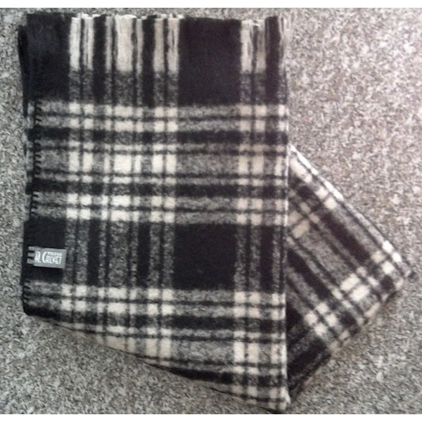 Plaid Alpaga Menzie noir