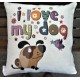 Coussin - Love- my - dog