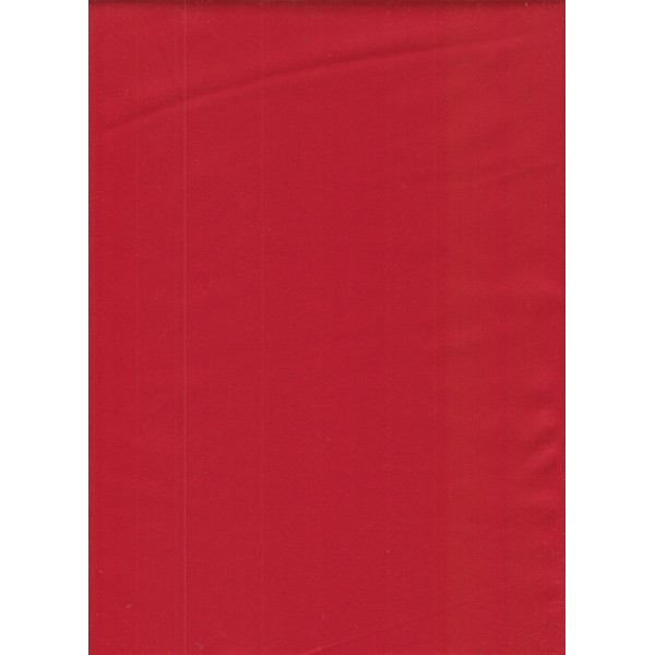 Satin extensible - rouge