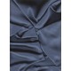 Satin extensible - gris perle
