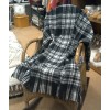 Plaid Alpaga Menzie noir