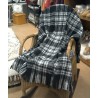 Plaid Alpaga Menzie noir