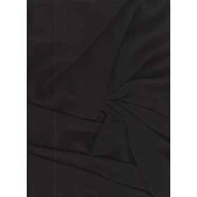 crèpe lourd noir