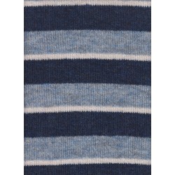 tricot rayé bleu