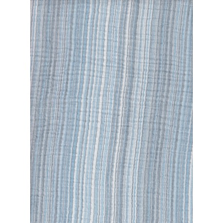 Rayé Bleu double gaze