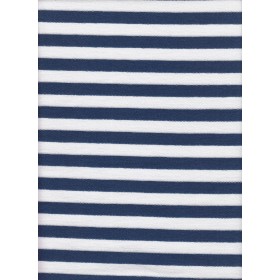 Jersey rayé marine