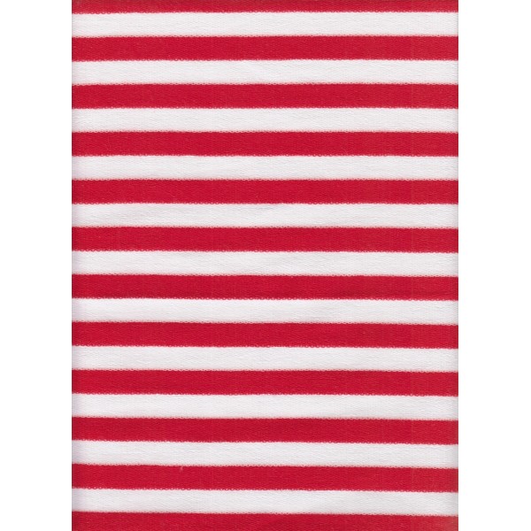 Jersey rayé rouge