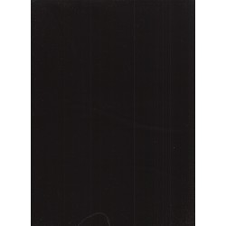 velours coton noir