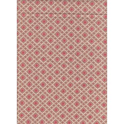 1666 carrés lie de vin