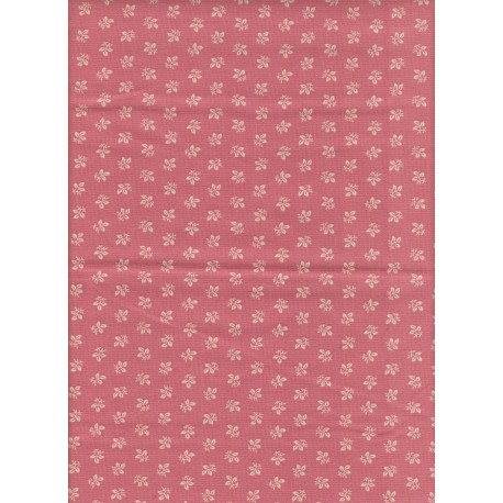 1667 feuilles vieux rose