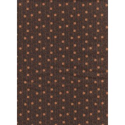 5603B lierre fleuri caramel