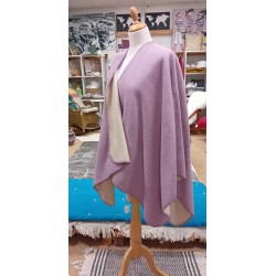 Cape double - Lilas & Ficelle